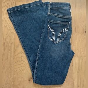 Hollister Dark Blue Flare Jeans
